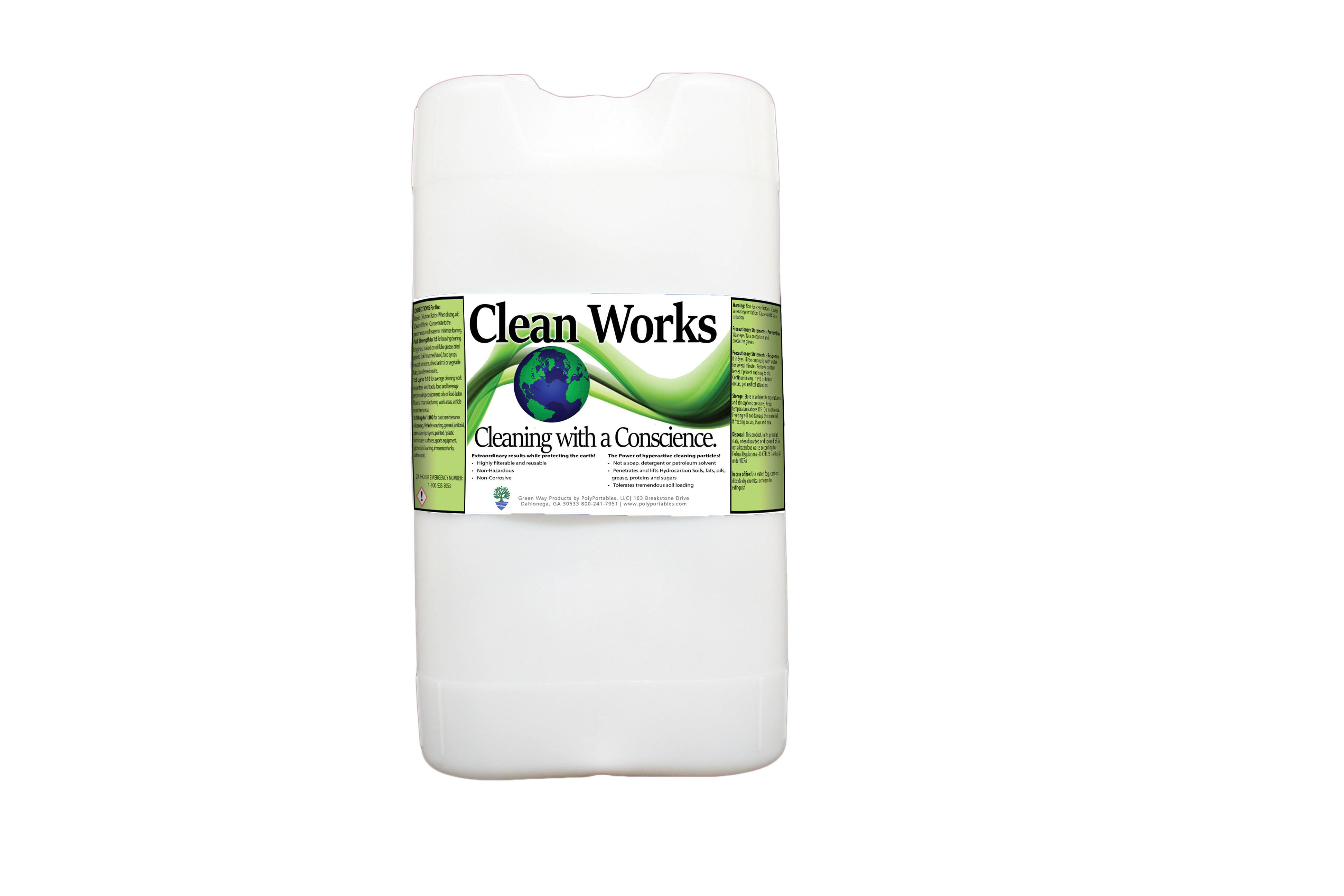 PolyPortable Clean Works - Port a Potty Cleaner - 5g